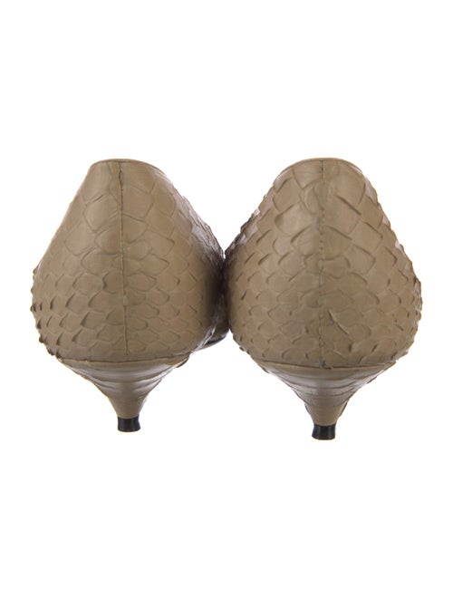 The Row Liisa Python Pumps