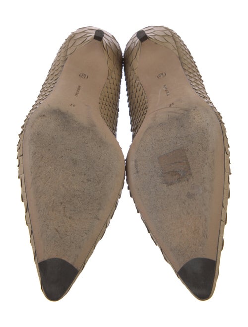 The Row Liisa Python Pumps