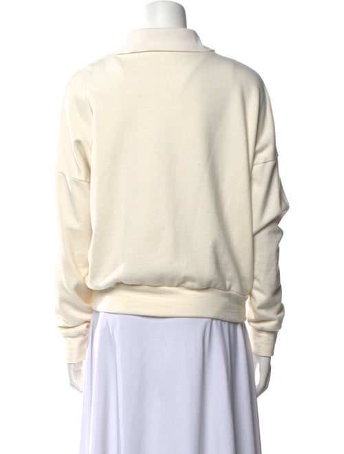 The Row V-Neck Long Sleeve Sweatshirt