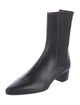 The Row British Leather Chelsea Boots