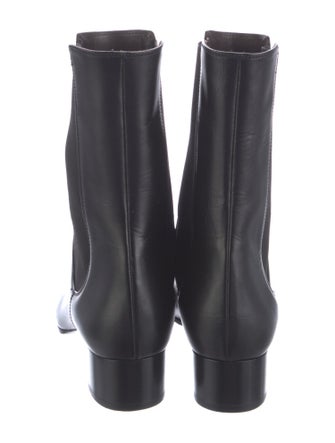 The Row British Leather Chelsea Boots