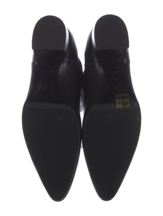 The Row British Leather Chelsea Boots