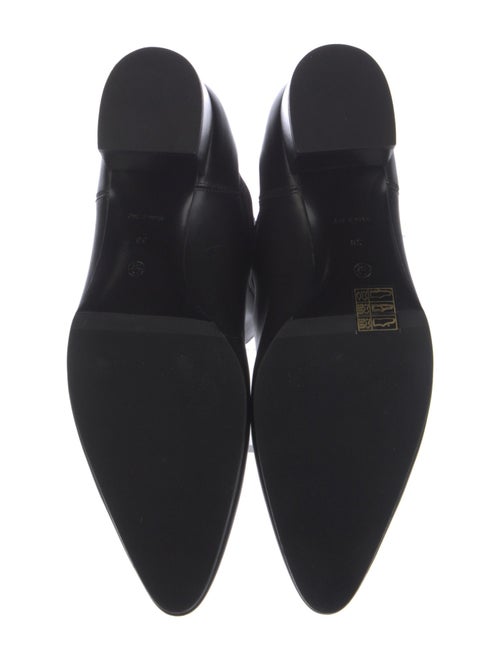 The Row British Leather Chelsea Boots