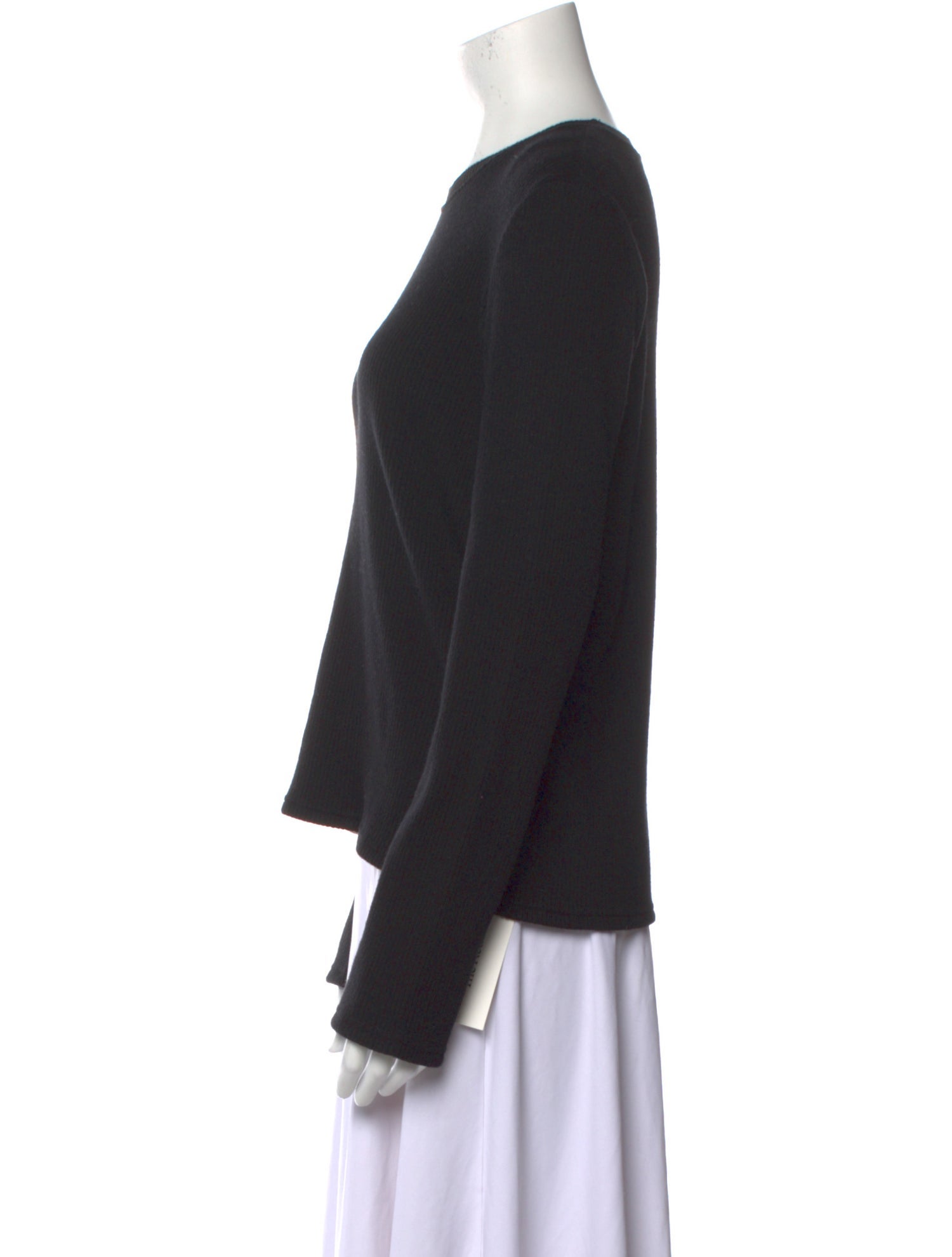 The Row Virgin Wool Crew Neck Sweater