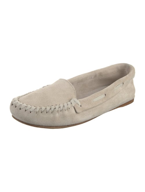 The Row Mabel Moc Suede Moccasins
