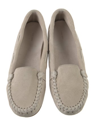 The Row Mabel Moc Suede Moccasins