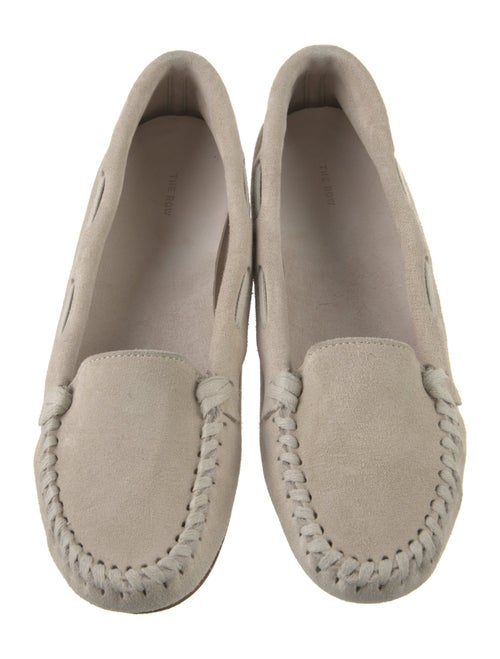 The Row Mabel Moc Suede Moccasins