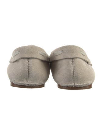 The Row Mabel Moc Suede Moccasins