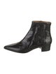 The Row Embossed Leather Boots