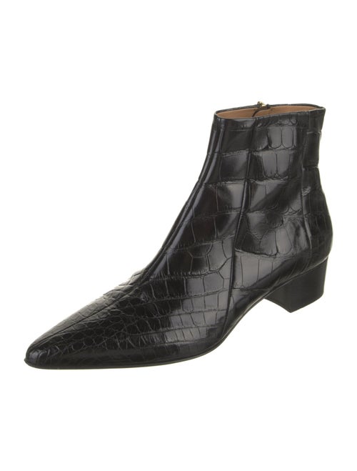 The Row Embossed Leather Boots