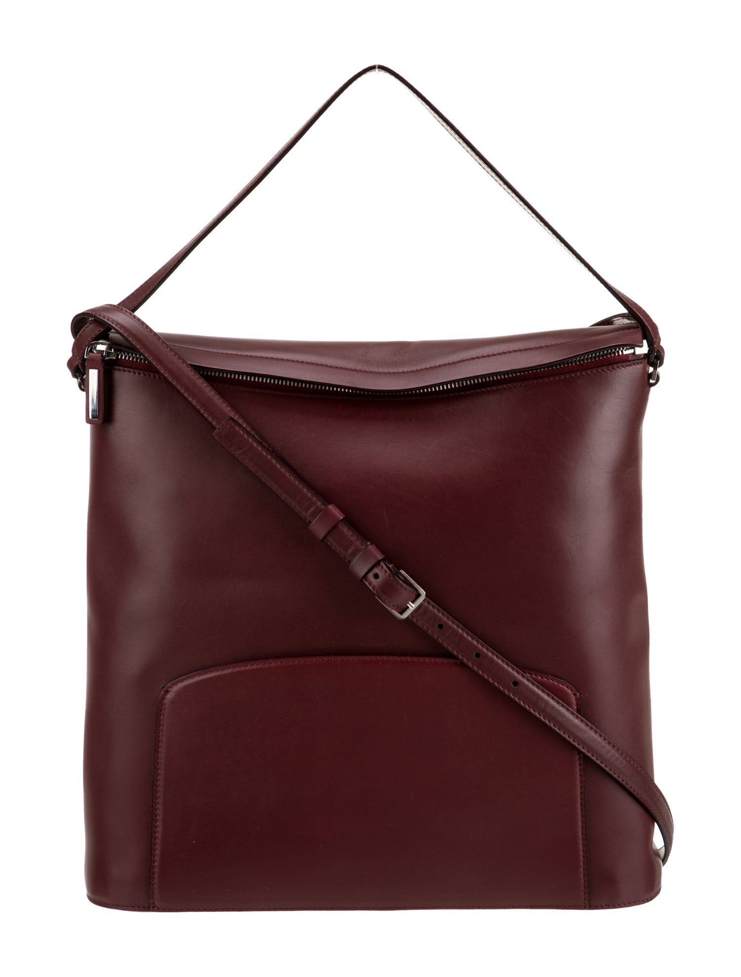 The Row Leather Bucket Bag