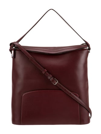 The Row Leather Bucket Bag