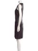 The Row Leather Knee-Length Dress