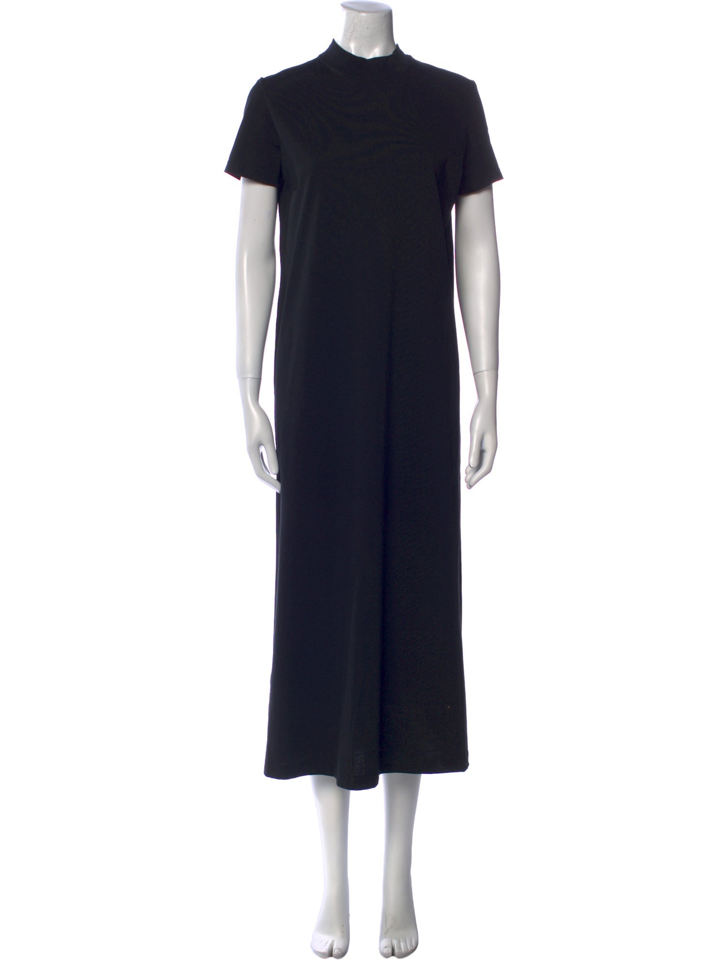 The Row Mock Neck Long Dress