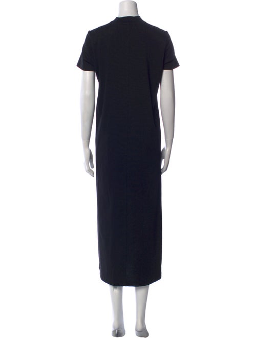 The Row Mock Neck Long Dress