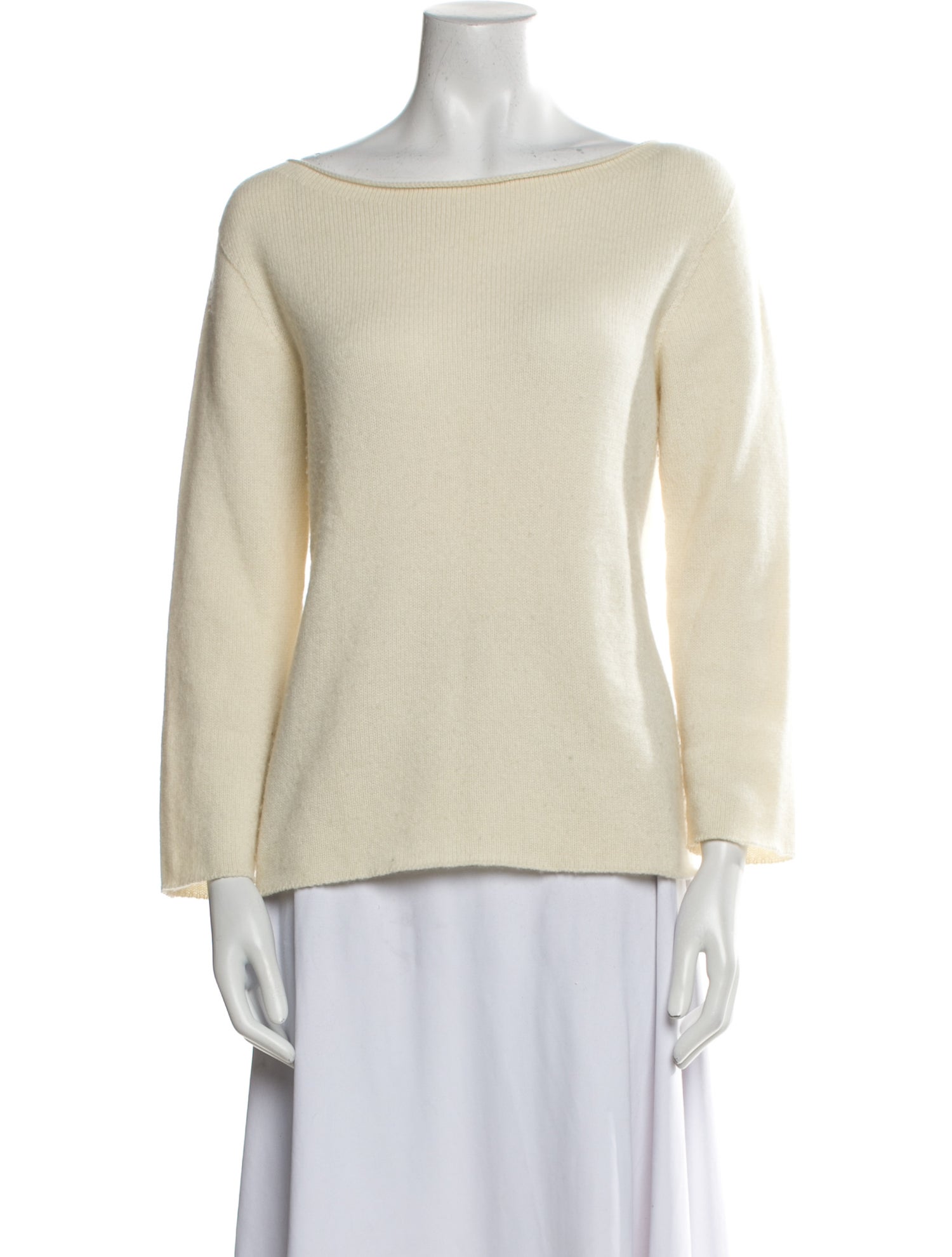 The Row Bateau Neckline Sweater