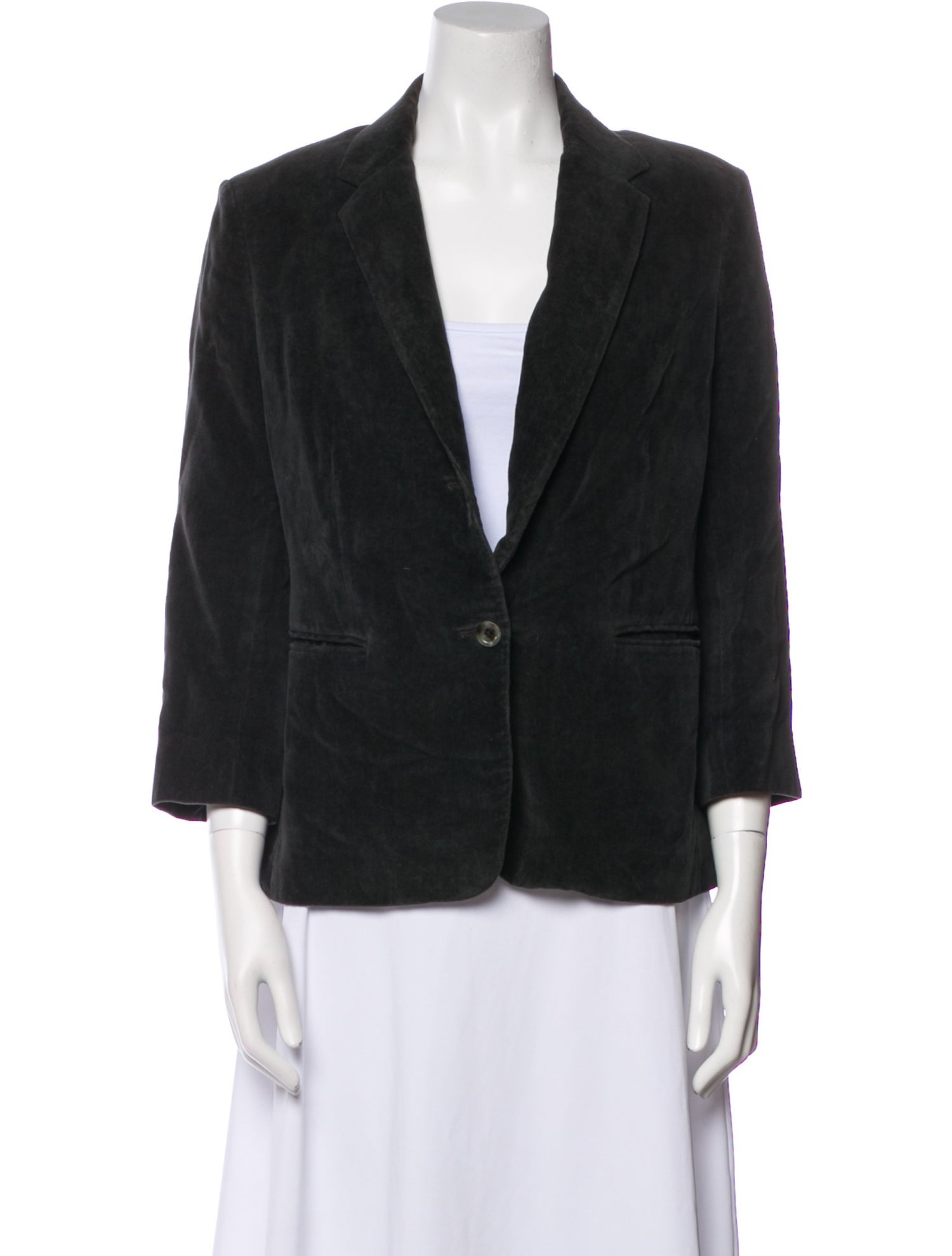 The Row Leather Blazer