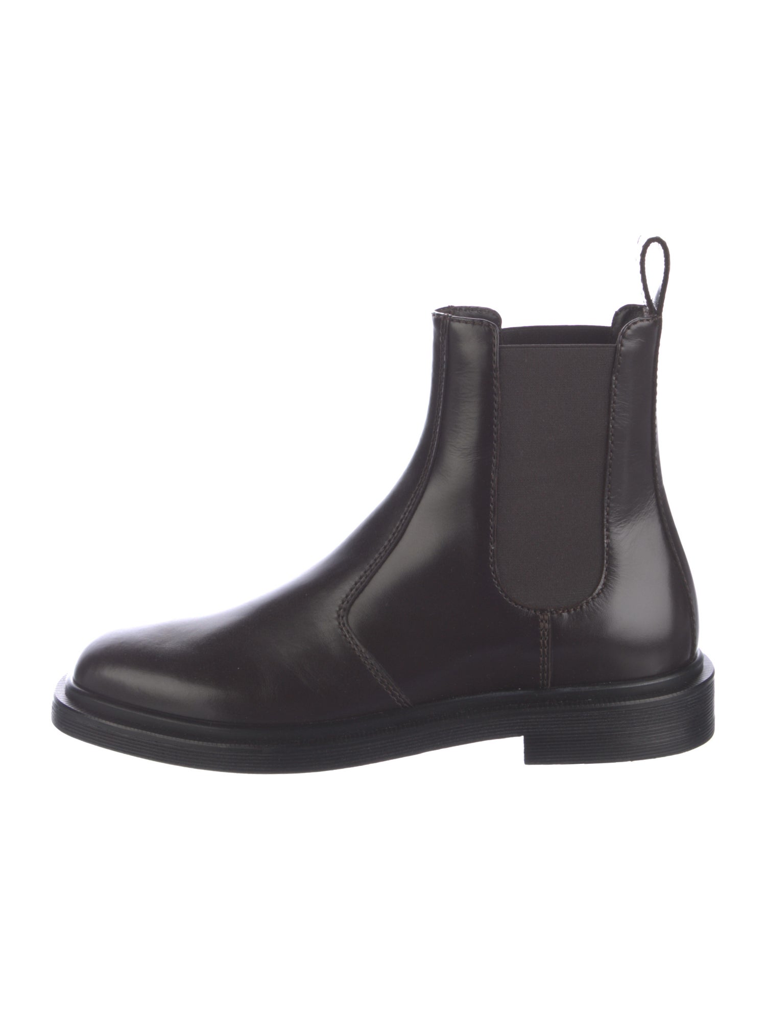 The Row Elastic Ranger Leather Chelsea Boots