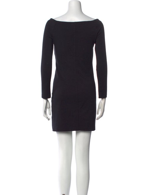 The Row Bateau Neckline Mini Dress