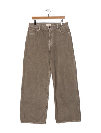 The Row High-Rise Wide Leg Jeans