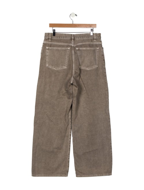 The Row High-Rise Wide Leg Jeans