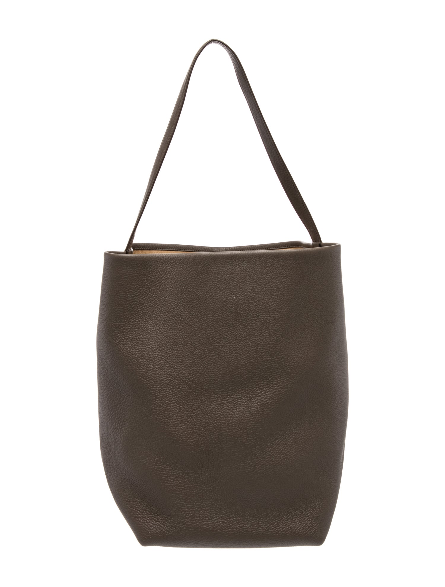 The Row Leather Large N/S Park Tote