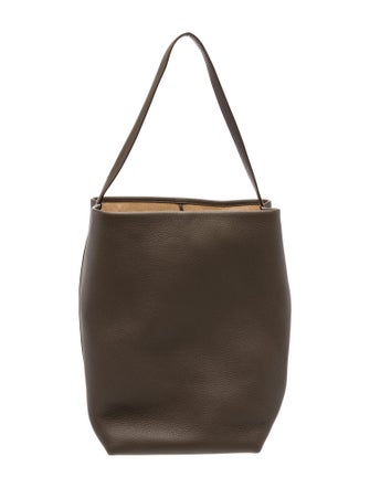The Row Leather Large N/S Park Tote