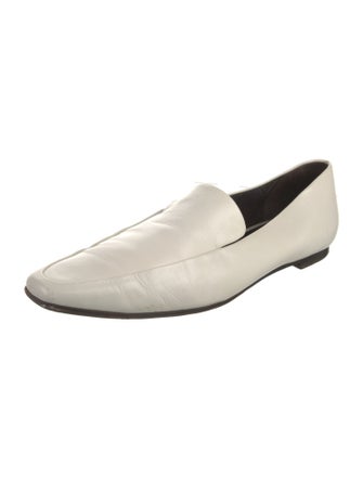 The Row Minimal Leather Loafers