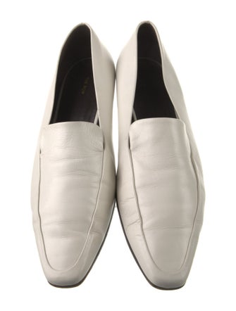 The Row Minimal Leather Loafers