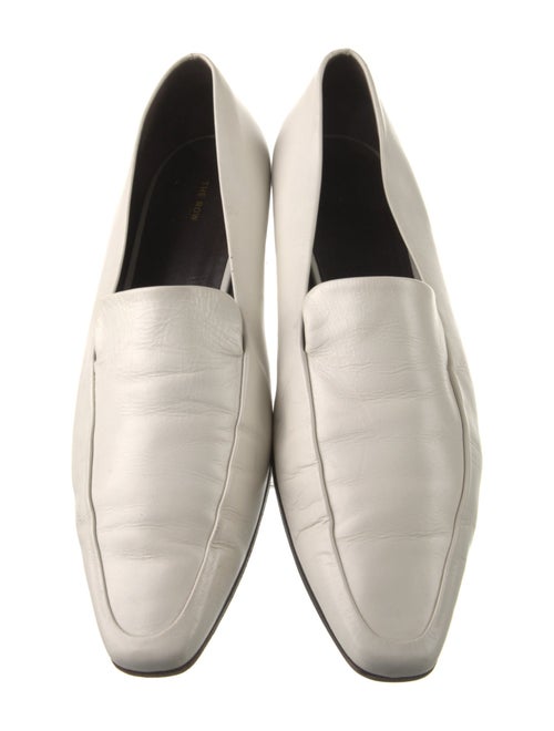 The Row Minimal Leather Loafers