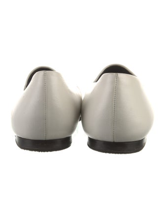 The Row Minimal Leather Loafers