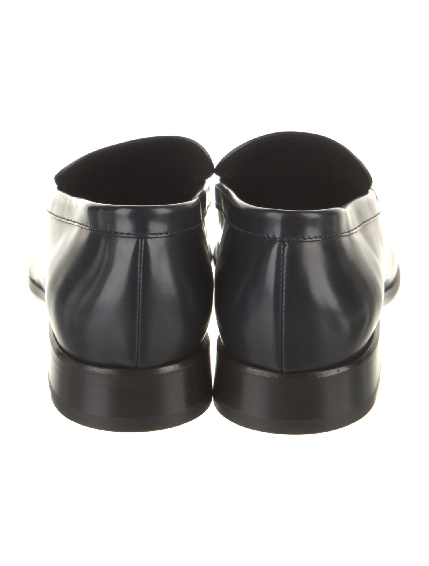 The Row Mensy Leather Loafers