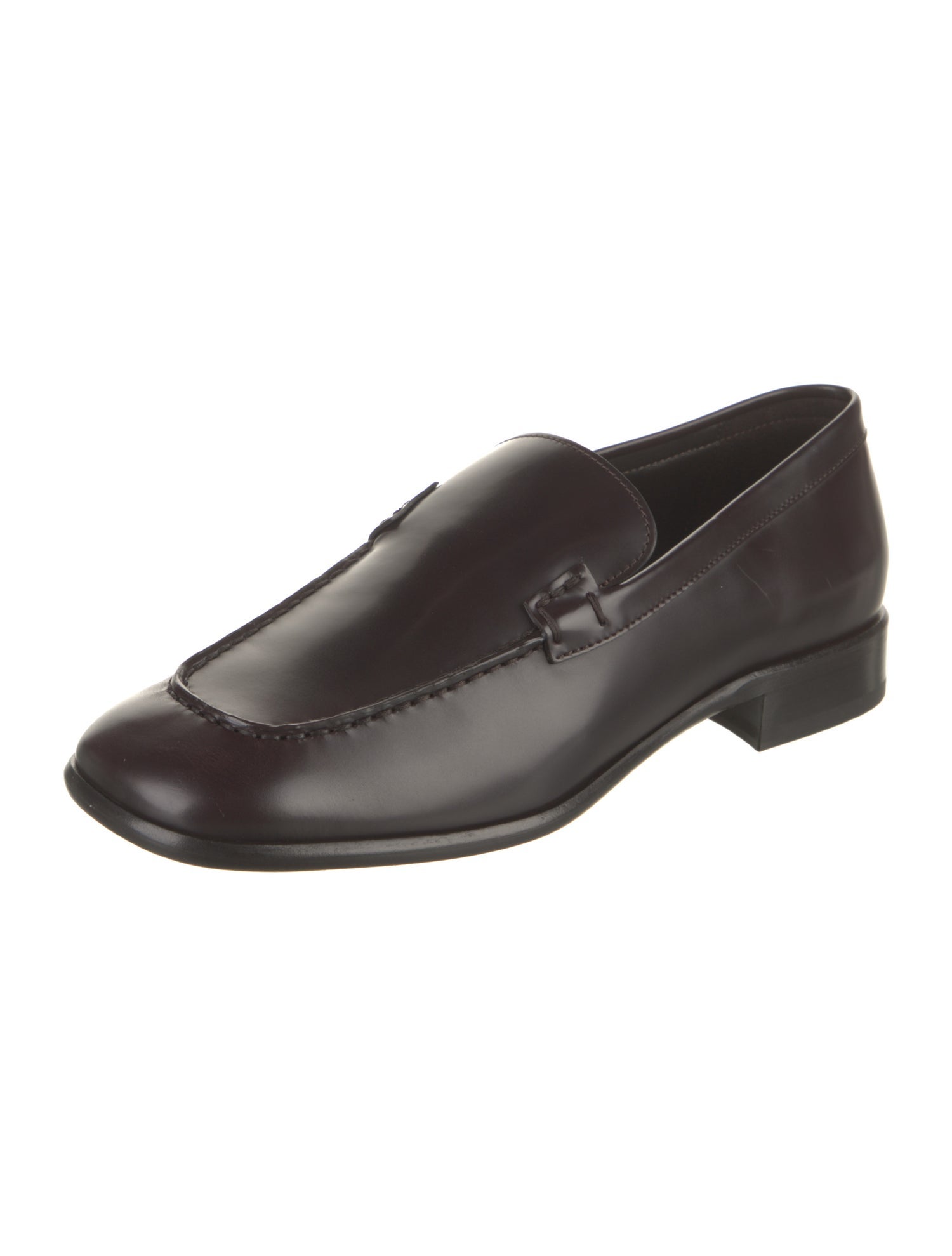The Row Mensy Leather Loafers