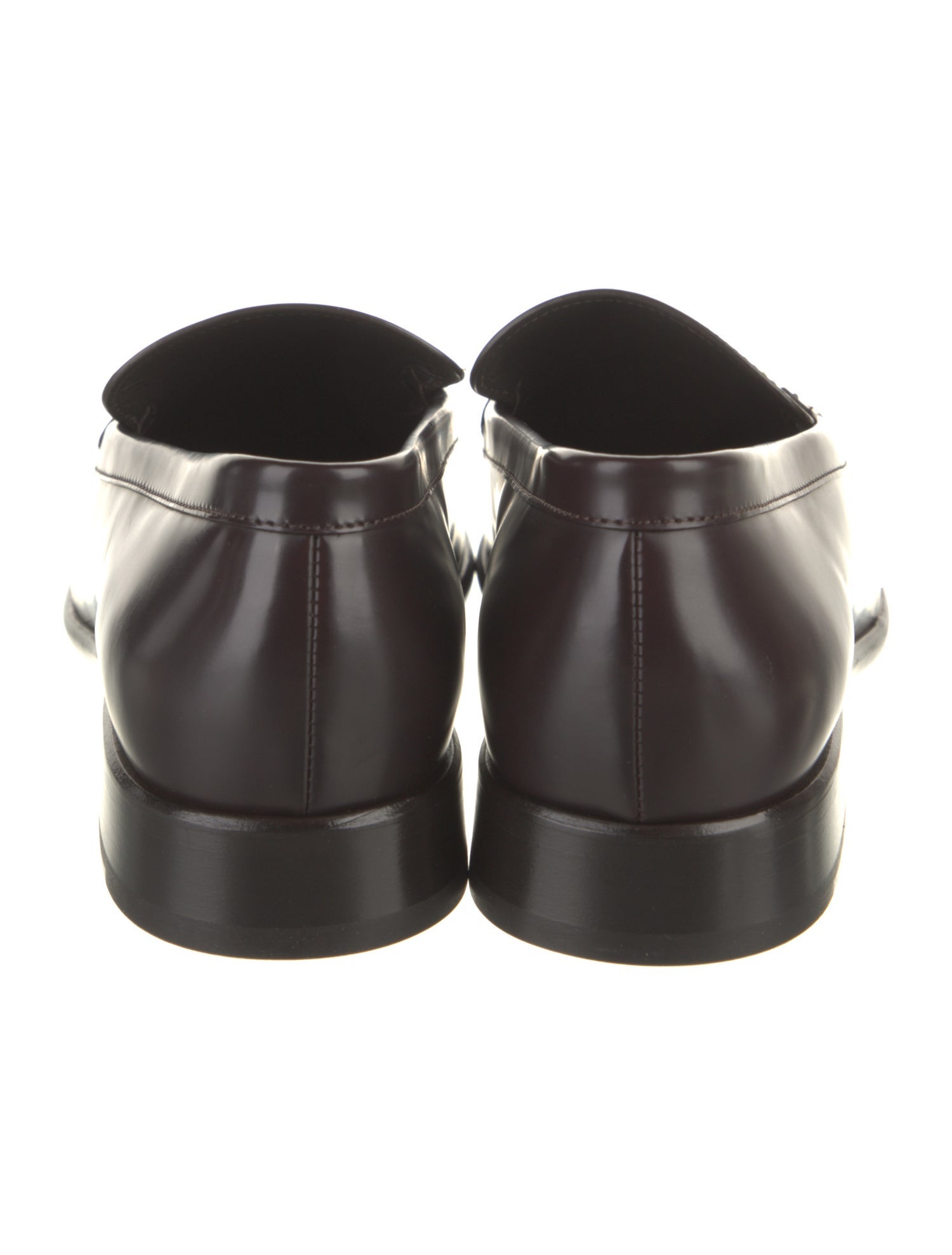 The Row Mensy Leather Loafers