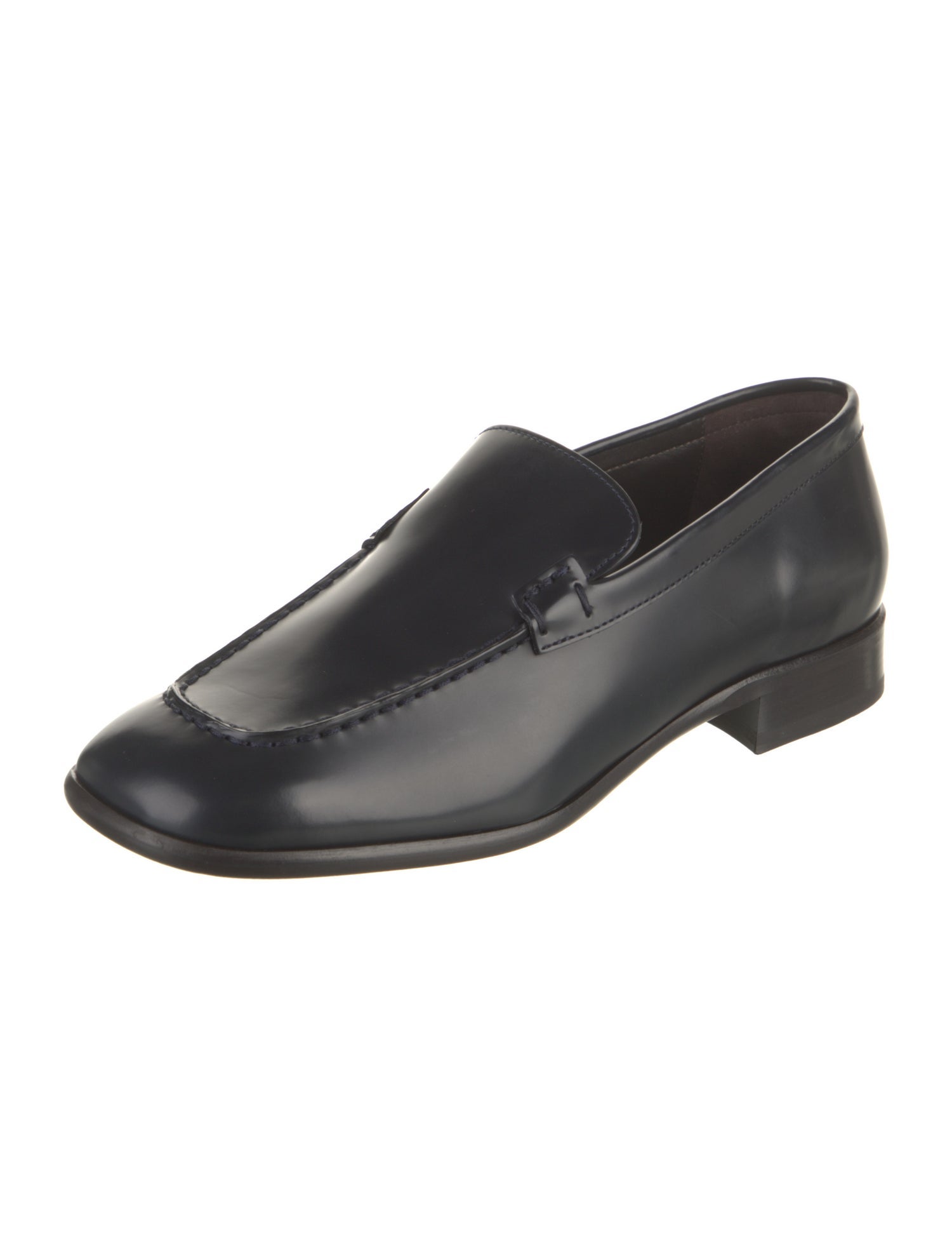 The Row Mensy Leather Loafers