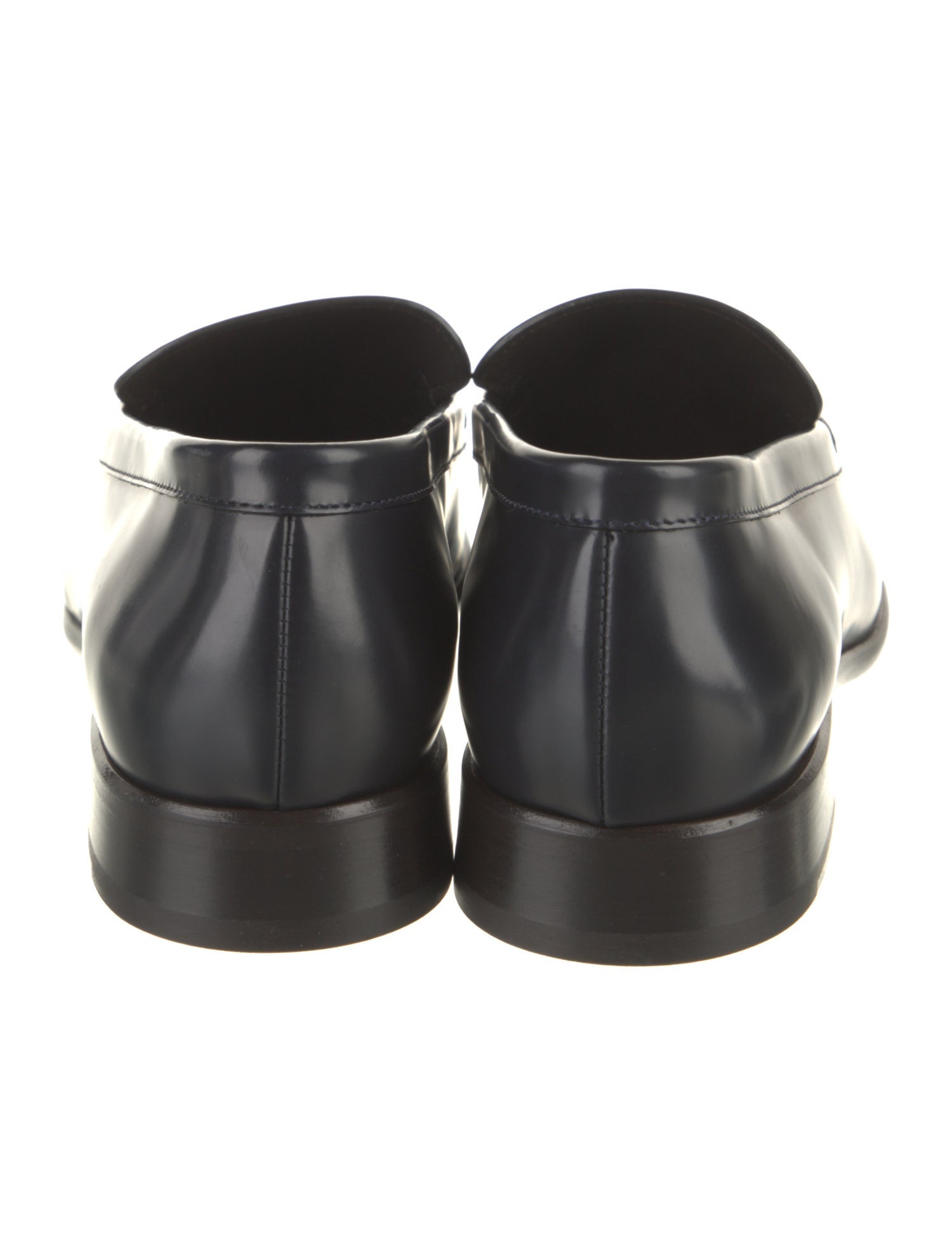 The Row Mensy Leather Loafers