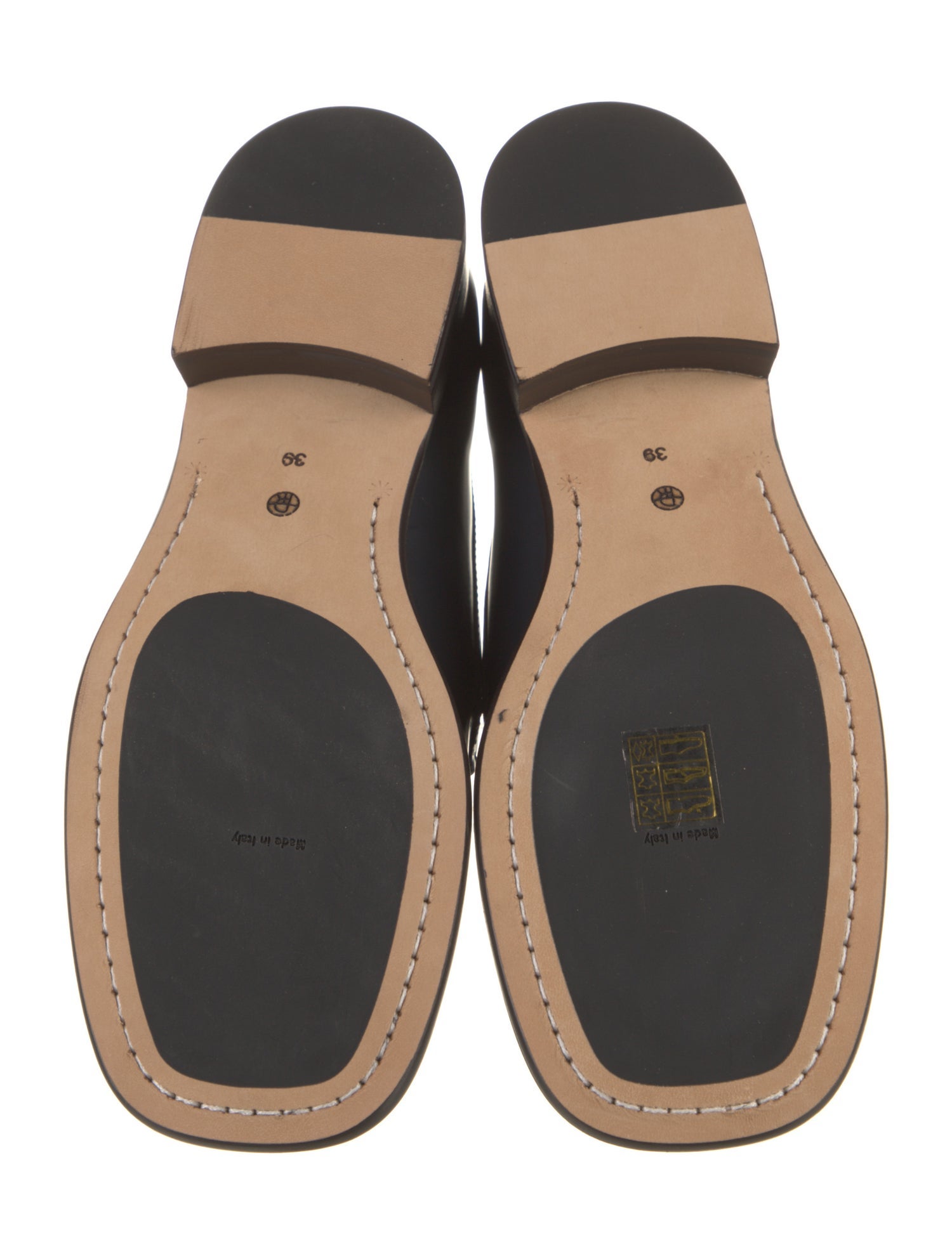 The Row Mensy Leather Loafers