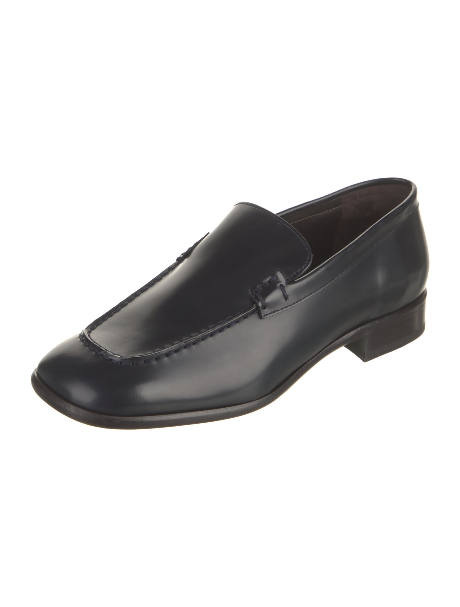 The Row Mensy Leather Loafers