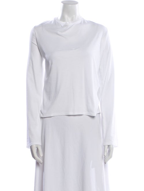 The Row Cowl Neck Long Sleeve Top