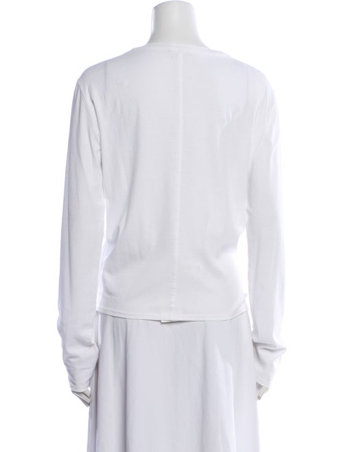 The Row Cowl Neck Long Sleeve Top