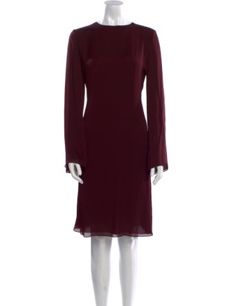 The Row Silk Knee-Length Dress
