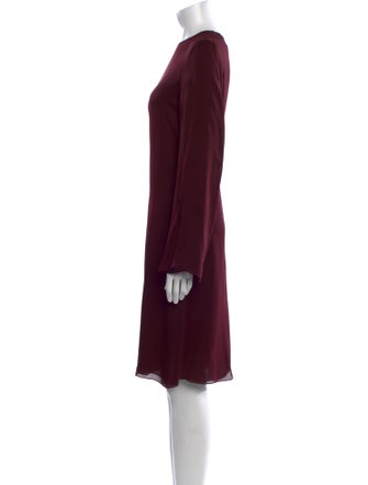 The Row Silk Knee-Length Dress
