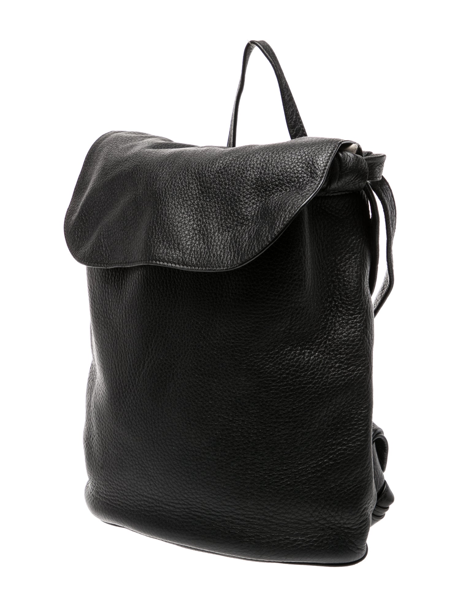 The Row Leather Leather Knapsack Medium