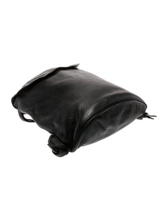 The Row Leather Leather Knapsack Medium