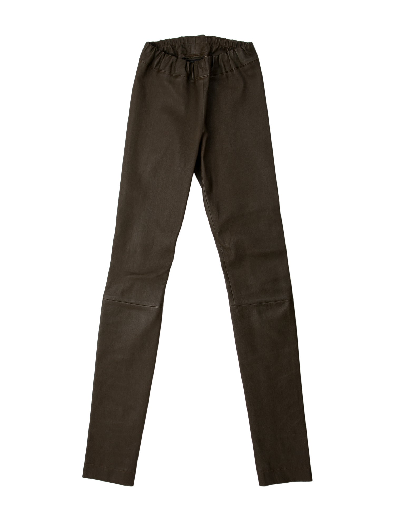 The Row Leather Skinny Leg Pants