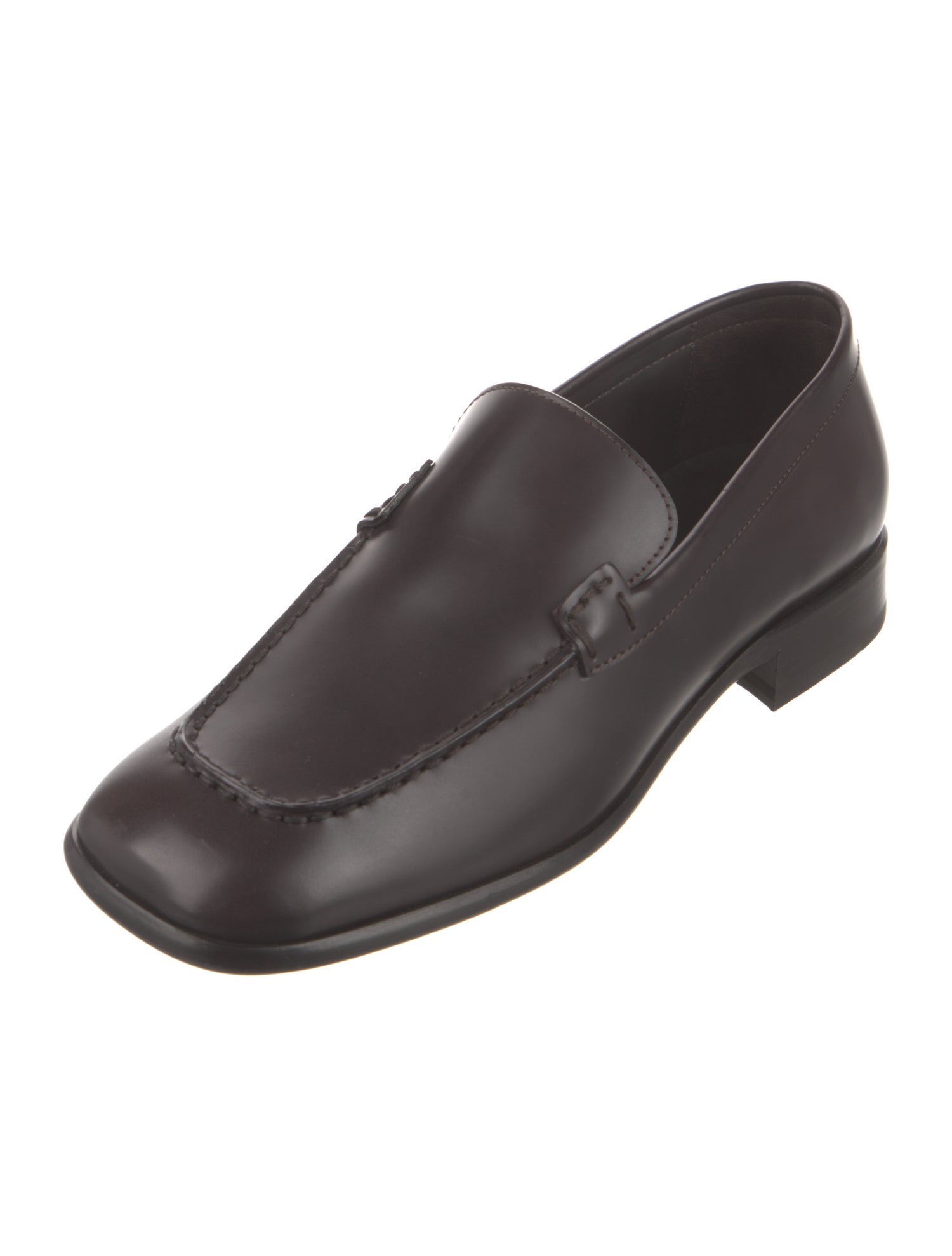 The Row Mensy Leather Loafers
