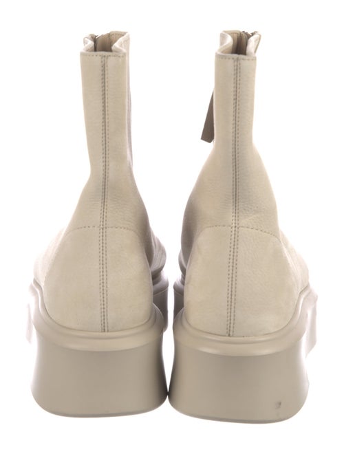 The Row Leather Lace-Up Boots