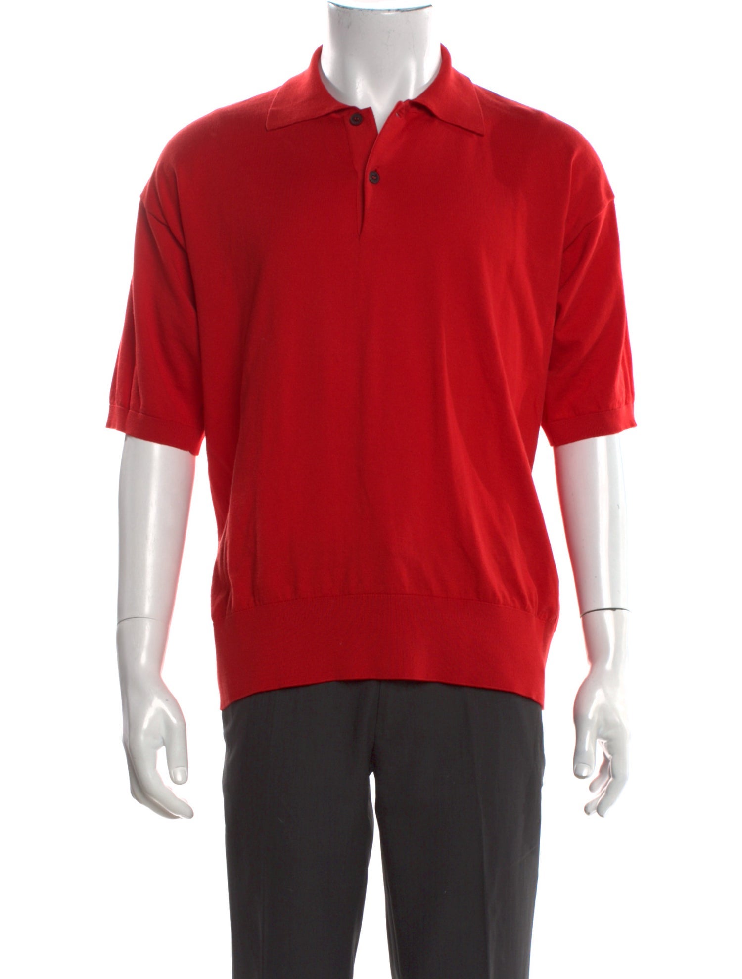 The Row Tiago Collar Polo Sweater