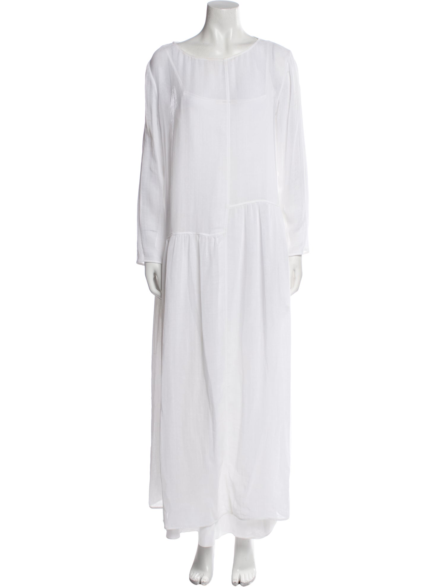 The Row Silk Long Dress