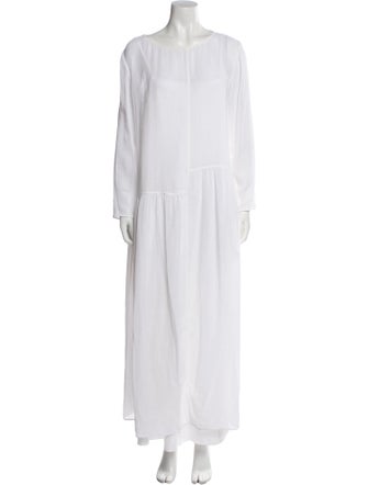 The Row Silk Long Dress